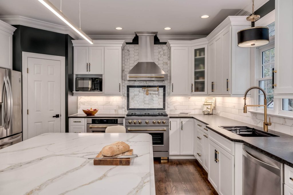 Kitchen remodeled by Studio H Designs
